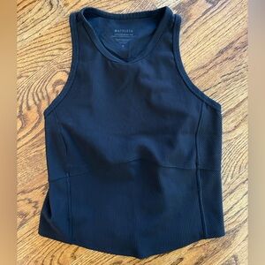 Athleta Black Ribbed Camisole